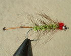Pheasant Magnus green glitter